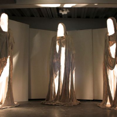 2013 Guy Pearson-Gee, draped life size figures A2